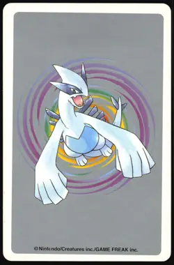 FURRET NO. 162 4 OF SPADES POKEMON SILVER POKER CARD JAPANESE 1999 - Image 3