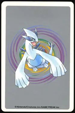 UMBREON NO. 197 9 OF HEARTS POKEMON SILVER POKER CARD JAPANESE 1999 - Image 3