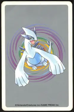 POLIWRATH NO. 062 4 OF DIAMONDS POKEMON SILVER POKER CARD JAPANESE 1999 - Image 3