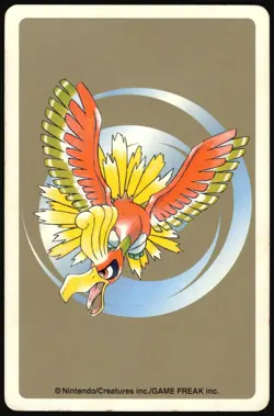 NIDOKING NO. 034 10 OF HEARTS GOLD POKEMON POKER CARD JAPANESE GOLD 1999 - Image 3