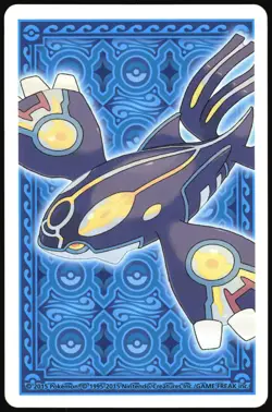 FEEBAS 4 OF DIAMONDS OMEGA SAPPHIRE POKER CARD POKEMON JAPANESE 2015 - Image 3