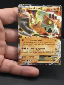 Pokemon TCG Landorus EX Ultra Rare Holo Card Boundaries Crossed 89/149 - Image 2