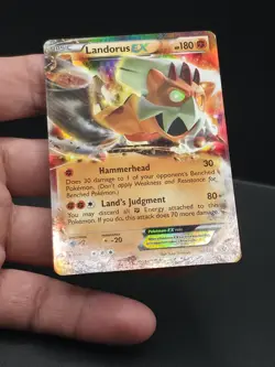 Pokemon TCG Landorus EX Ultra Rare Holo Card Boundaries Crossed 89/149 - Image 3