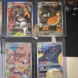 Pokemon TCG destined rival Holo Cards Lot 6x Rapidash Houndoom Regirock Greedent - Image 2