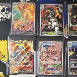 Pokemon TCG destined rival Holo Cards Lot 6x Rapidash Houndoom Regirock Greedent - Image 3