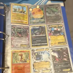 Pokemon TCG Foil Card Lot Binder Charmander Pikachu Mewtwo GX V EX English - Image 4