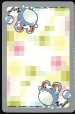 TOTODILE NO. 158 8 OF SPADES POKEMON SILVER POKER CARD JAPANESE 1999 - Image 3