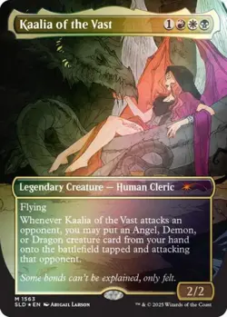 MTG English Kaalia of the Vast (Rainbow Foil) NM Foil Secret Lair - Image 1