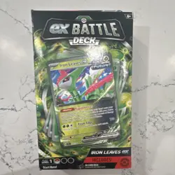 Pokemon Iron Leaves ex Battle Deck 60-Card English Deck ex Battle Deck SEALED - Image 1