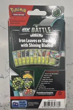 Pokemon Iron Leaves ex Battle Deck 60-Card English Deck ex Battle Deck SEALED - Image 3