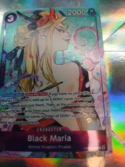 Black Maria (Illustration Box Vol.2) OP08-074 One Piece Promotion Cards Foil - Image 3