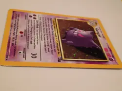 Pokemon TCG Gengar Fossil Holo Card 5/62 Unlimited Rare Vintage WOTC - Image 4