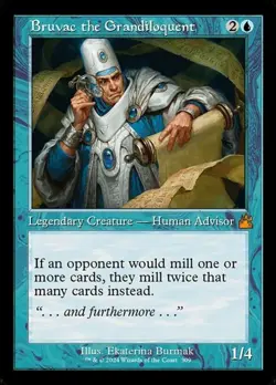 Bruvac the Grandiloquent - Foil Retro Frame RVR NM MTG - Image 1