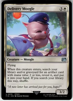 DELIVERY MOOGLE 15 FINAL FANTASY UNCOMMON 2025 LP - Image 2