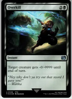 OVERKILL 109 FINAL FANTASY UNCOMMON 2025 FOIL LP - Image 2