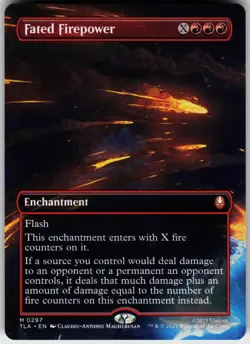 FATED FIREPOWER (BORDERLESS) 297 AVATAR: THE LAST AIRBENDER MYTHIC 2025 LP - Image 2