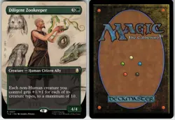 DILIGENT ZOOKEEPER (BORDERLESS) 327 AVATAR: THE LAST AIRBENDER RARE 2025 LP - Image 1