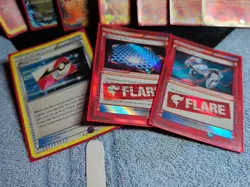 10 Pokemon TC 3 Trainer Cards 1 Mega Card And Rest Are Basic Holofoil Cards - Image 4