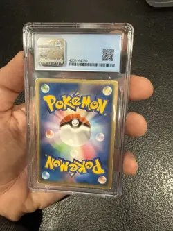 Sky-Splitting Deoxys Lenticular 3D Space Fissure's Japanese Pokemon Card CGC 6 - Image 4