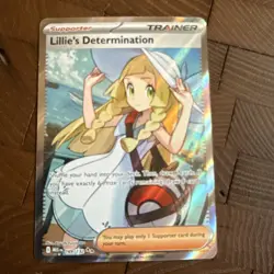 Pokemon TCG Me01: Mega Evolution 169/132 UR Lillie’s Determination - Image 1