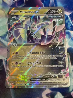 Pokemon TCG Miraidon ex 122/162 Double Rare Temporal Forces NM/M - Image 1