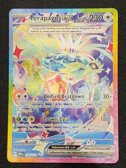 Terapagos ex 169/131 Pokemon Prismatic Evolutions Holo SIR - NM - Image 1