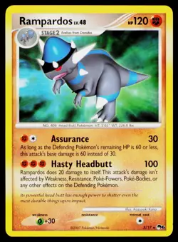 Rampardos Normal #005/017 Rare Pokemon POP Series 6 MP - Image 1