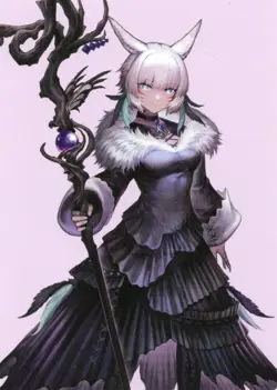MTG Final Fantasy - Y'shtola, Night's Blessed Art Series Card 53/53 NM - Image 1