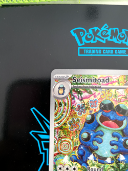 Pokemon TCG Seismitoad IR 105/086 Black Bolt Holofoil Card, Near Mint Condition - Image 2