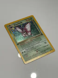 Pokemon TCG Venomoth 13/64 Jungle Holo 1st Edition NM - Image 2