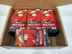 2025 One Piece OP-13 Carrying on His Will 114 x SEALED BOOSTER PACKS Japanese - Image 2