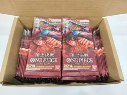 2023 One Piece OP-02 Paramount War 78 x SEALED BOOSTER PACKS Japanese - Image 2