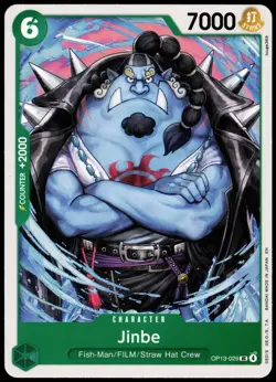 JINBE OP13-029 OP13 CARRYING ON HIS WILL ONE PIECE UNCOMMON 2025 NM - Image 2
