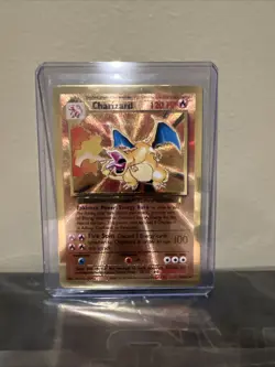 Pokemon TCG Charizard Celebrations Classic Collection Metal Card - Image 1