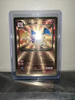 Pokemon TCG Charizard Celebrations Classic Collection Metal Card - Image 2