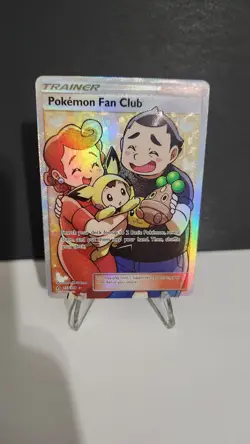 Pokemon TCG Pokemon Fan Club (Full Art) Sm-Ultra Prism 155/156 Pokemon Card - Image 1