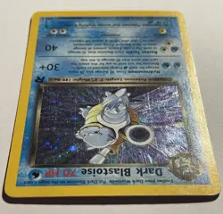 Dark Blastoise HOLO (2000) Team Rocket Set Original Pokemon Cards - Image 4
