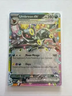 Umbreon EX 060/131 SV8.5 Prismatic Evolutions Double Rare Holo Card NM/M - Image 1