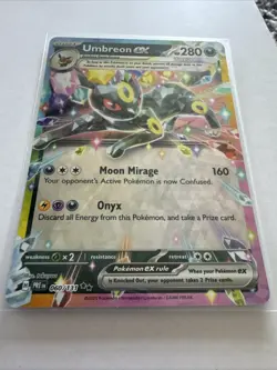 Umbreon EX 060/131 SV8.5 Prismatic Evolutions Double Rare Holo Card NM/M - Image 2