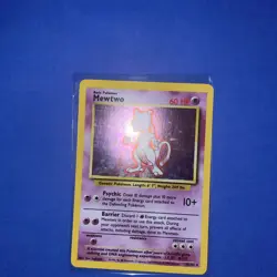 Pokemon TCG Mewtwo Base Set Holo Rare Card 10/102 - Image 2