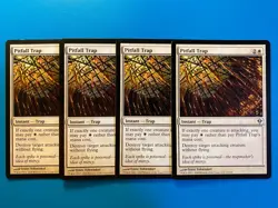 MTG 4x Pitfall Trap Zendikar Modern Magic the Gathering Card x4 NM - Image 1