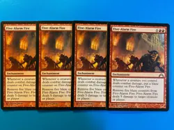 MTG 4x Five-Alarm Fire Gatecrash Modern Magic the Gathering Card x4 NM - Image 1