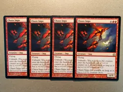 MTG 4x Chaos Imps Return to Ravnica Modern Magic the Gathering Card x4 LP - Image 1