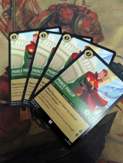 prince Philip royal explorer Disney lorcana playset TCG card - Image 1
