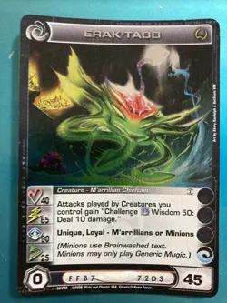 2x Chaotic ERAK’TABB Creature Rare Foil Card UNPLAYED MT - Image 3