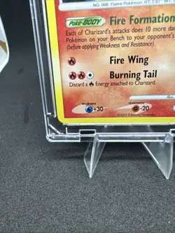 Pokemon TCG Charizard #1/99 Platinum Arceus Cracked Ice Holo Rare Card, Clean MP - Image 2