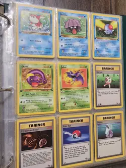 Vintage Pokemon Card Binder 100+ /90s - Image 3