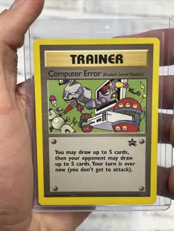 Pokemon Computer Error! - 16 Pokemon Wizards Black Star Promo Card NM WOTC TCG - Image 1