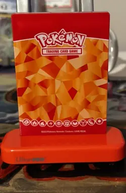 CHARIZARD EX 56 BLACK STAR PROMO ULTRA RARE NM with Magnetic Case & card stand - Image 4