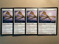 MTG 4x Flickering Spirit Time Spiral Modern Pauper Magic the Gathering x4 NM - Image 1